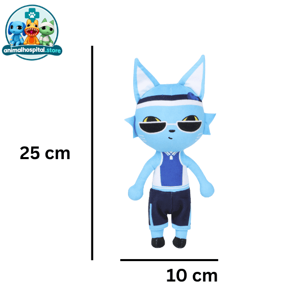agent blueberry animal hospital anomaly plush toy size 25cm