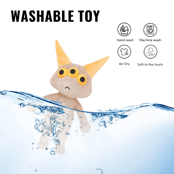 Brown Tree Eye (3) Brown Tree Eye three-eyed plush character toy