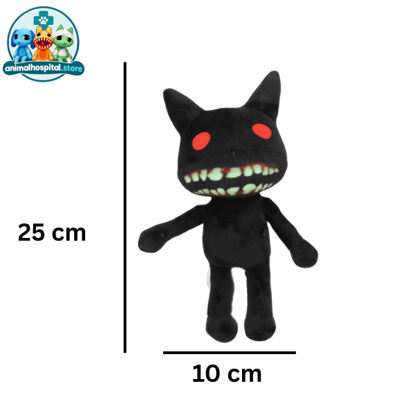 Camera MonsterBubbaphant Camera Monster plush with red eyes and a wide grin