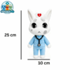 Head Nurse (2) Head Nurse plush: white cat in a blue nurse outfit