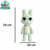 Lobby Bunny light green plush toy on display