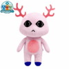 Pink Antlered Pink Antlered Anomaly plush with pink antlers and blue feet