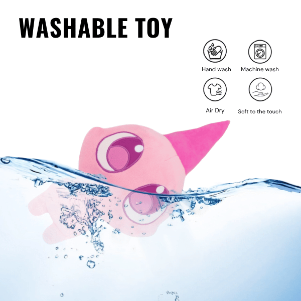Pink Unicorn plush toy from the Animal Hospital collection