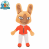 Rascal Rascal the orange monkey plush in an orange jacket