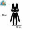 Stalker (2) Black colored stalker in animal hospital anomaly game - plush toy - roblox game character