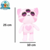 Tiny Anomaly Cupid (2) Tiny Anomaly Cupid pink cat plush with three eyes