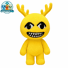 Yellow AntleredSecurity Yellow Antlered Anomaly plush with small antlers and a grin