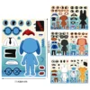 Horror animal make-a-face sticker sheets, 16 pack (3/7) Animal hospital horror make-a-face sticker sheets — Image 3 of 7