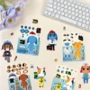 Horror animal make-a-face sticker sheets, 16 pack (5/7) Animal hospital horror make-a-face sticker sheets — Image 5 of 7