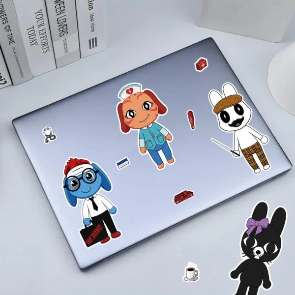 Horror animal make-a-face sticker sheets, 16 pack (6/7) Animal hospital horror make-a-face sticker sheets — Image 6 of 7