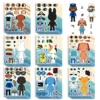 Horror animal make-a-face sticker sheets, 16 pack (7/7) Animal hospital horror make-a-face sticker sheets — Image 7 of 7